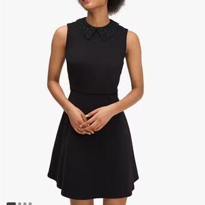 Kate Spade Lace Collar Ponte Dress, Size 2. Worn once - perfect condition!
